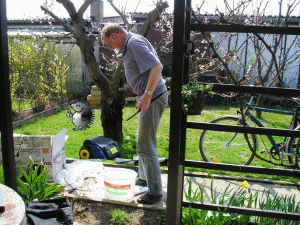 Immer bei der Arbeit